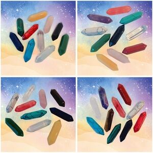 [ 3 FOR $20 ] SMALL CRYSTAL WANDS PACK OF 10